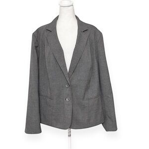Lane Bryant Gray Blazer